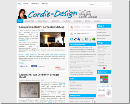 Cordie-Design im neuem Gewand